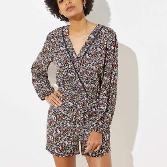 LOFT Pants - Loft Floral Garden Romper